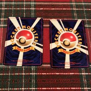 1996 vintage Pokémon Game freaks cards illus.ken Sugimori and Sumitoshi kizuki